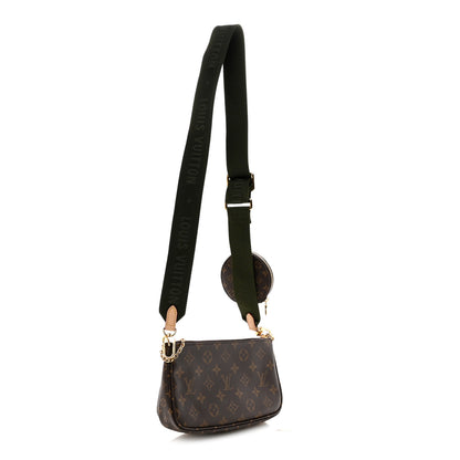 Louis Vuitton Monogram Multi Pochette Accessories Kaki 3 of 9