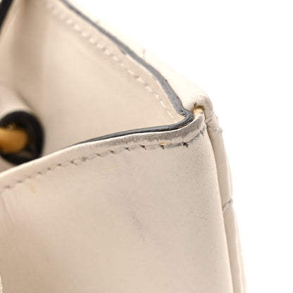 Gucci Calfskin Matelasse Small GG Marmont Tote White 15 of 17