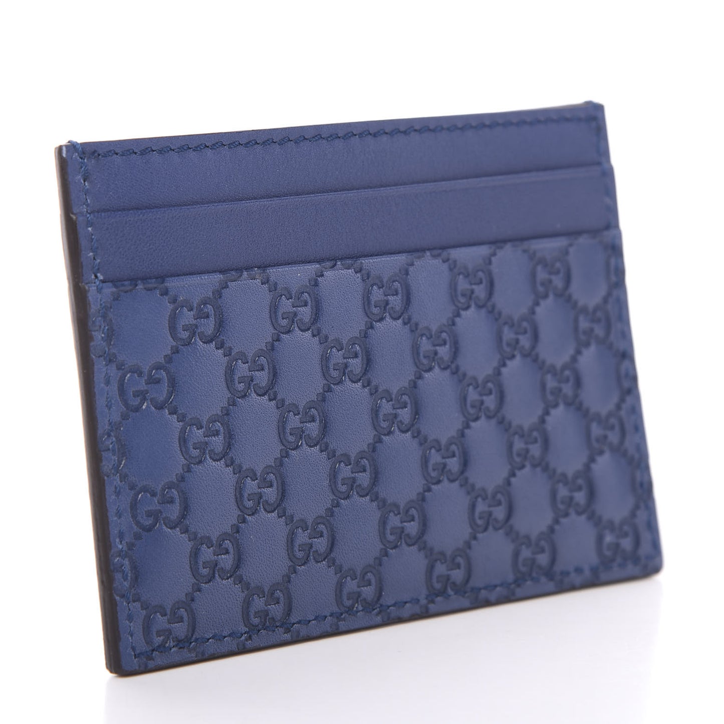 Microguccissima Card Holder Blue