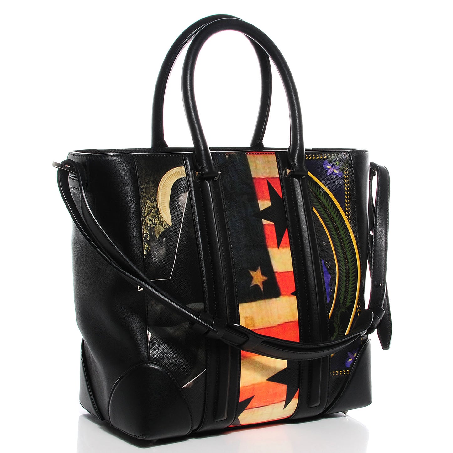 Coated Canvas Printed Medium Lucrezia Tote