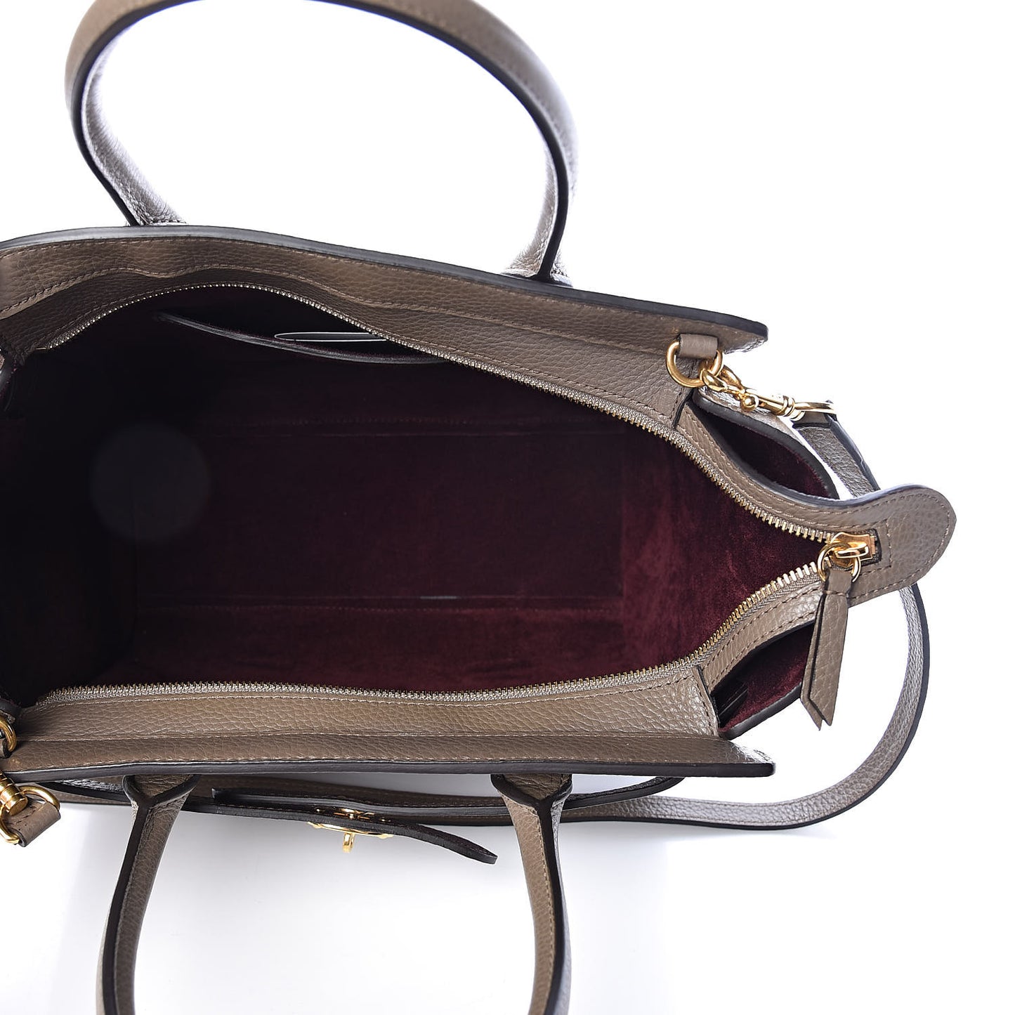 Classic Grain Small Bayswater Zip Tote Clay