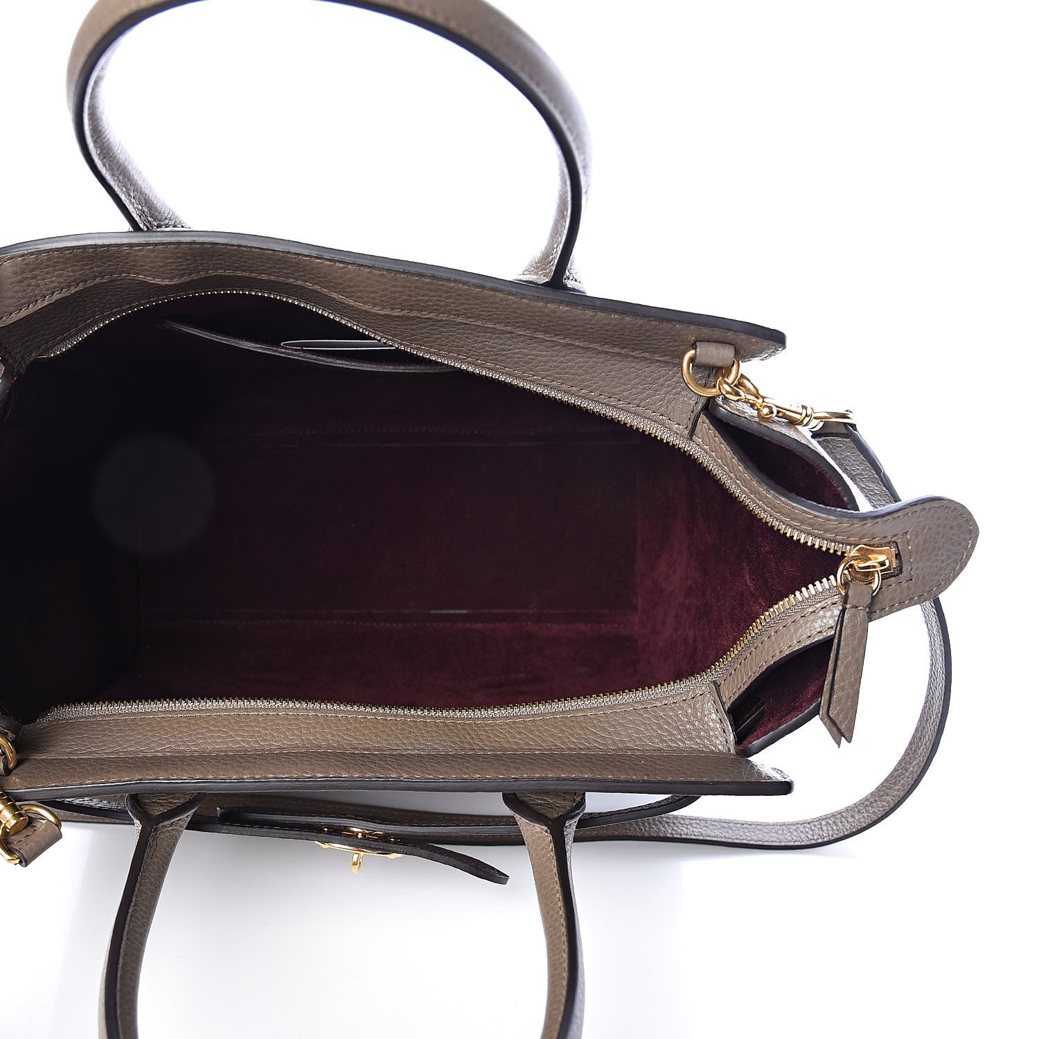 Mulberry Classic Grain Small Bayswater Zip Tote Clay 5 of 10