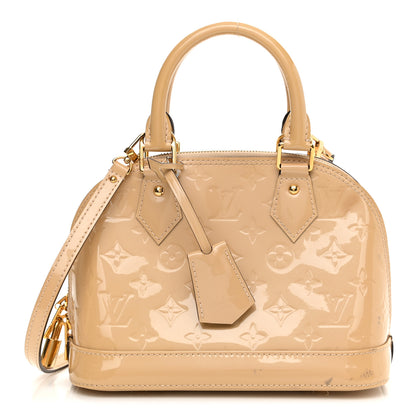 Louis Vuitton Vernis Alma BB Dune 1 of 12