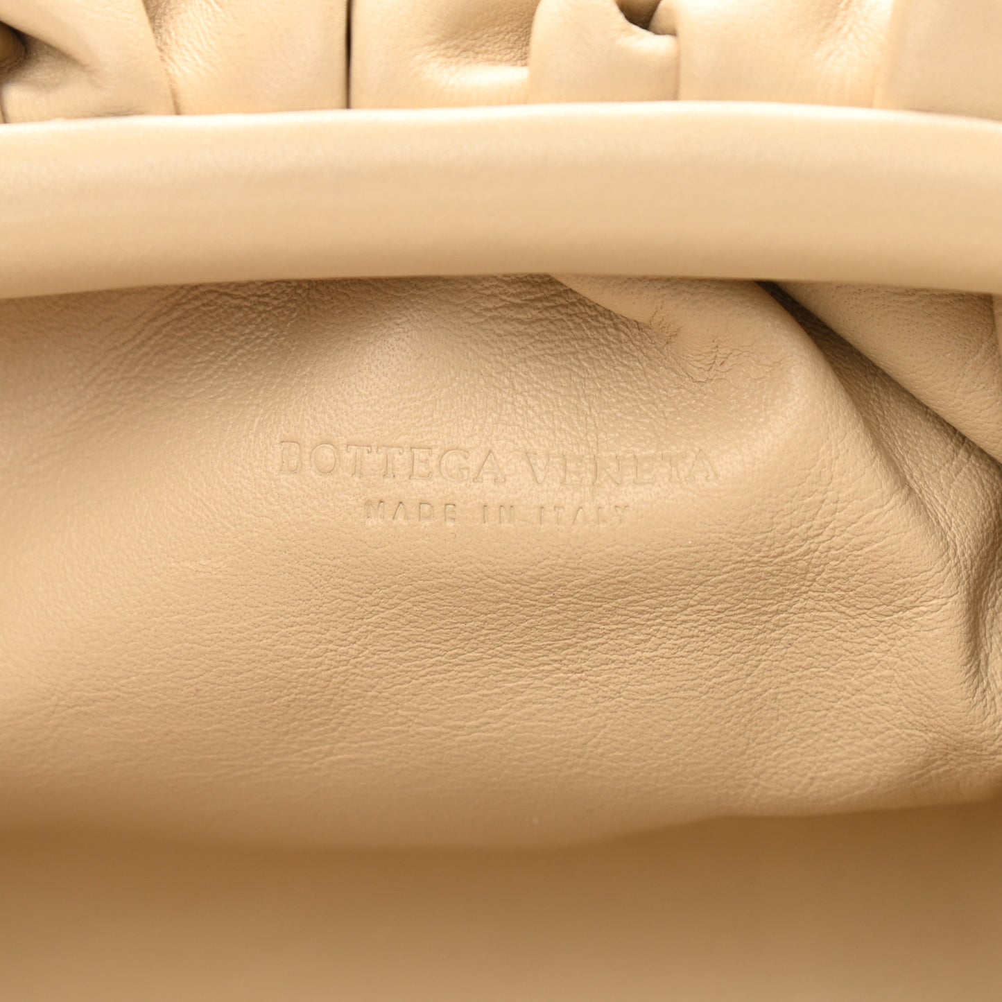 Butter Calfskin The Mini Pouch Nude