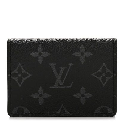 Louis Vuitton Monogram Eclipse Envelope Business Card Holder 1 of 8