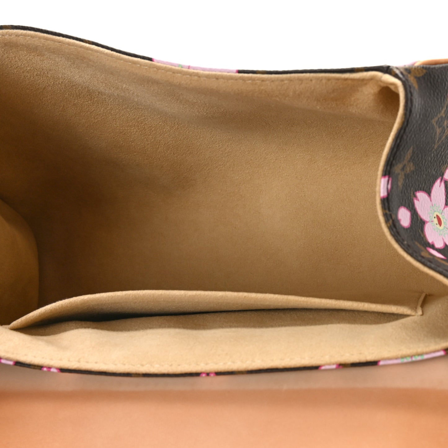 Monogram Cherry Blossom Sac Retro Bag Brown