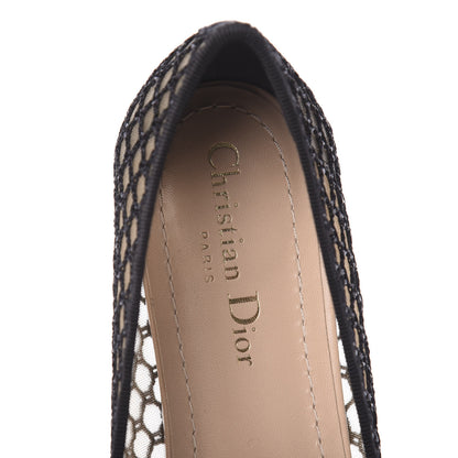 Christian Dior Resille Ribbon Miss J'Adior Ballet Flat 39.5 Black 5 of 9