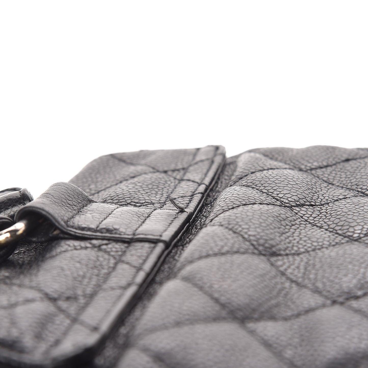 Caviar Quilted CC Backpack Black