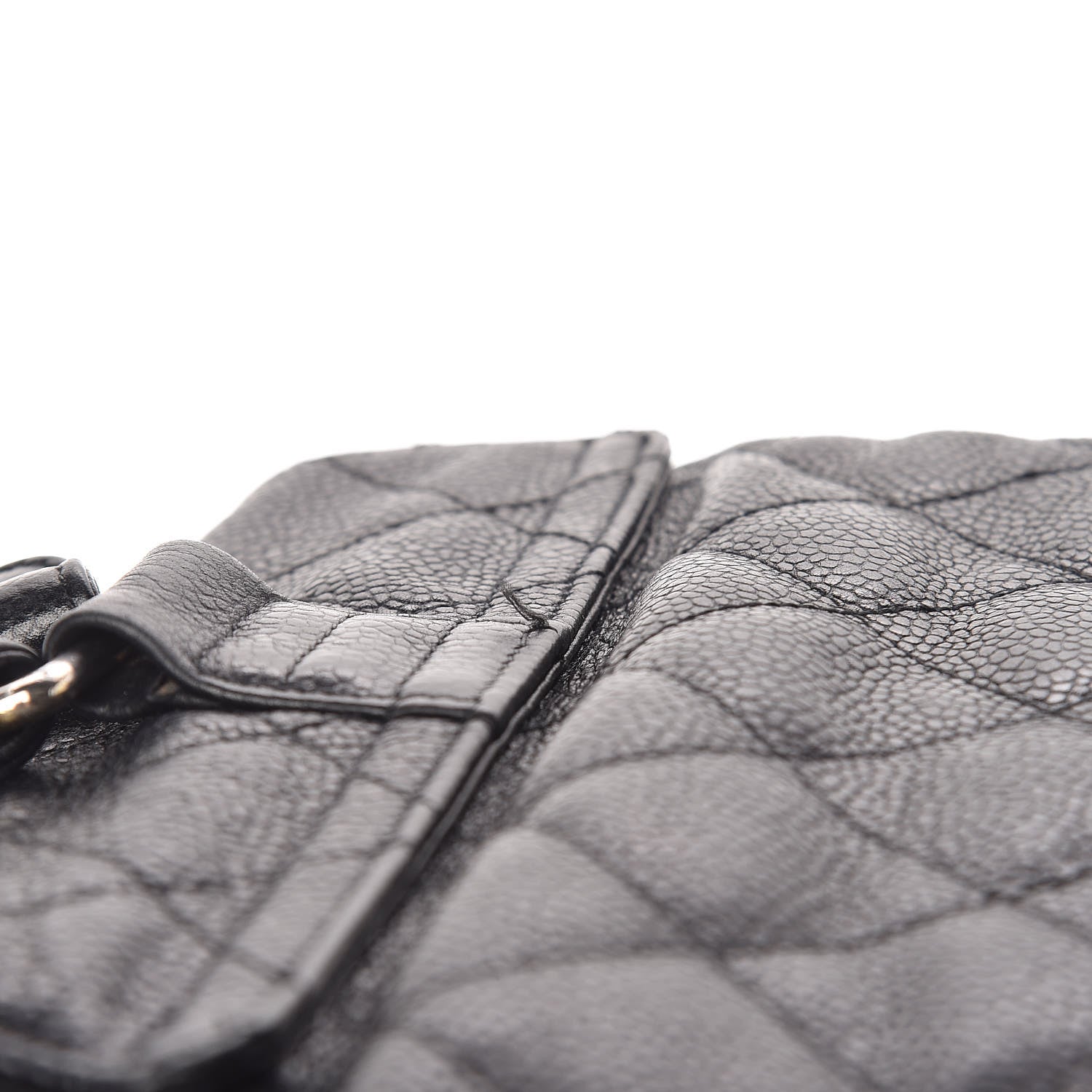 Chanel Caviar Quilted CC Backpack Black 13 of 14