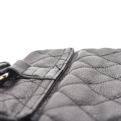 Chanel Caviar Quilted CC Backpack Black 13 of 14