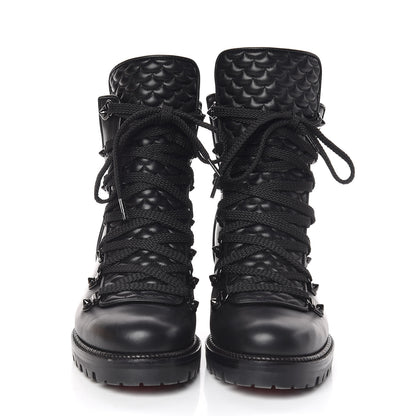 Christian Louboutin Nappa Mad Flat Boots 36.5 Black 2 of 8