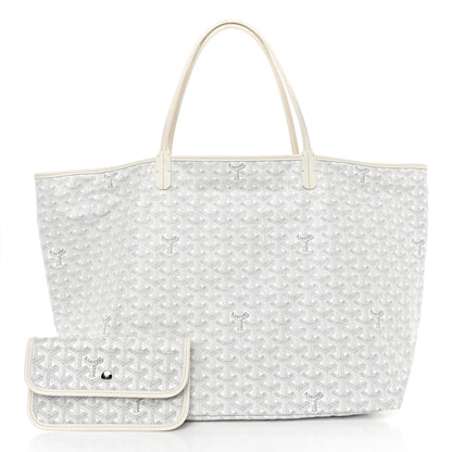 Goyard Goyardine Saint Louis GM White 3 of 9