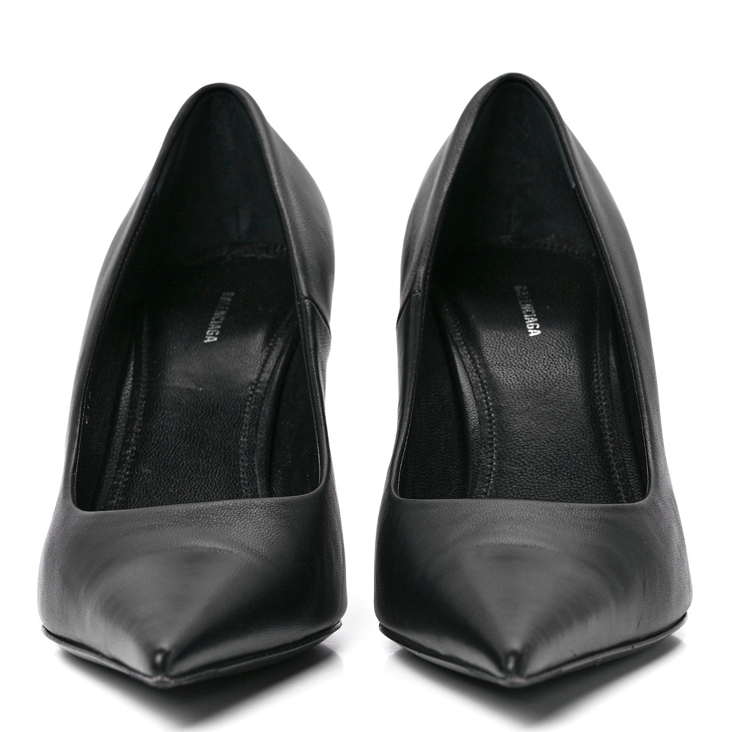 Balenciaga Nappa Square Knife 80mm Pumps 36 Black 2 of 9