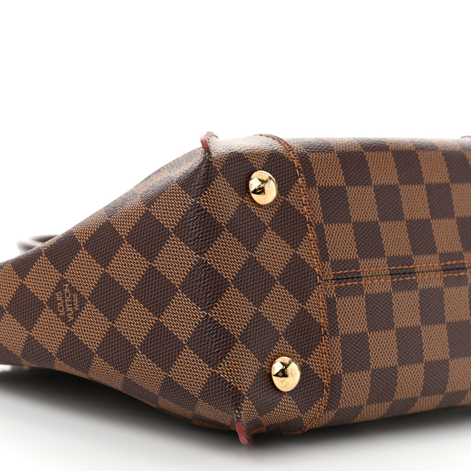 Louis Vuitton Damier Ebene Caissa Tote PM Cherry 9 of 10