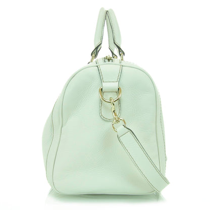 Gucci Leather Vintage Web Boston White 5 of 12