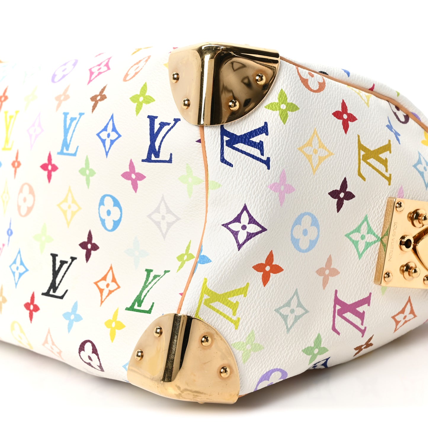 Monogram Multicolor Speedy 30 White