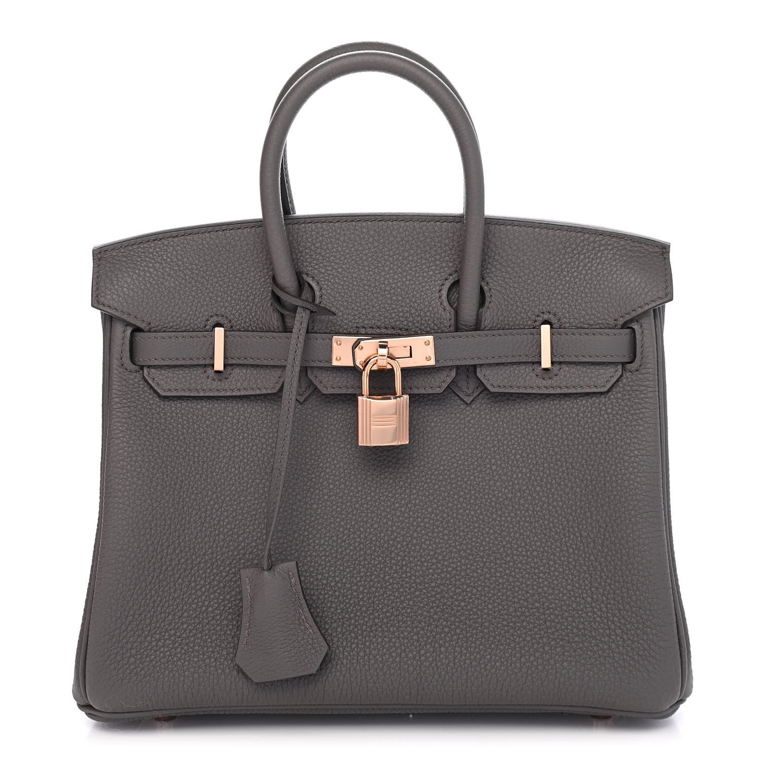 Hermes Togo Birkin 25 Etain 1 of 10