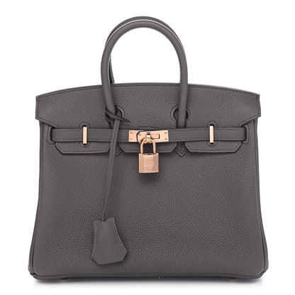Hermes Togo Birkin 25 Etain 1 of 10