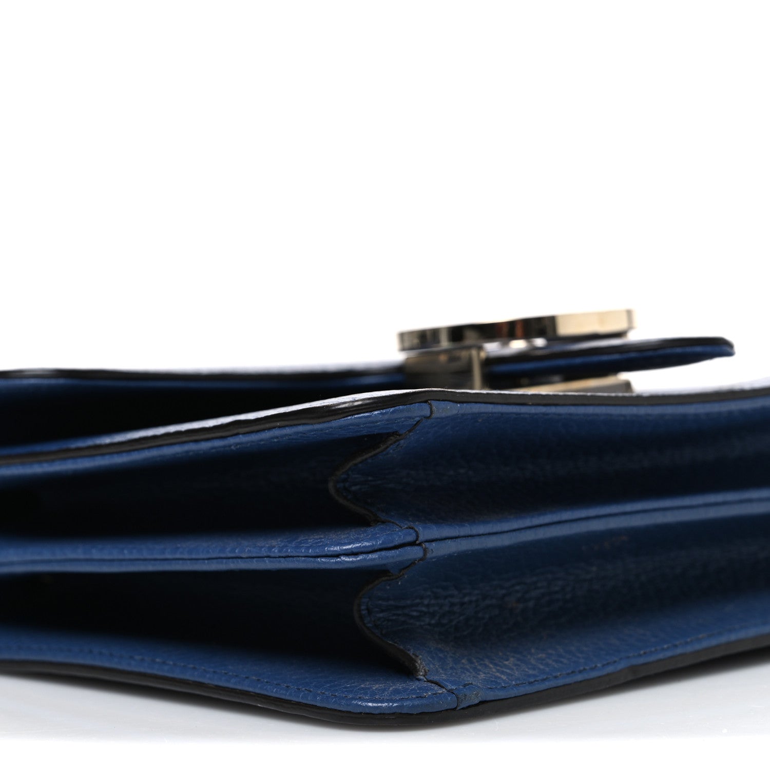 Gucci Dollar Calfskin Small Interlocking G Shoulder Bag Caspian