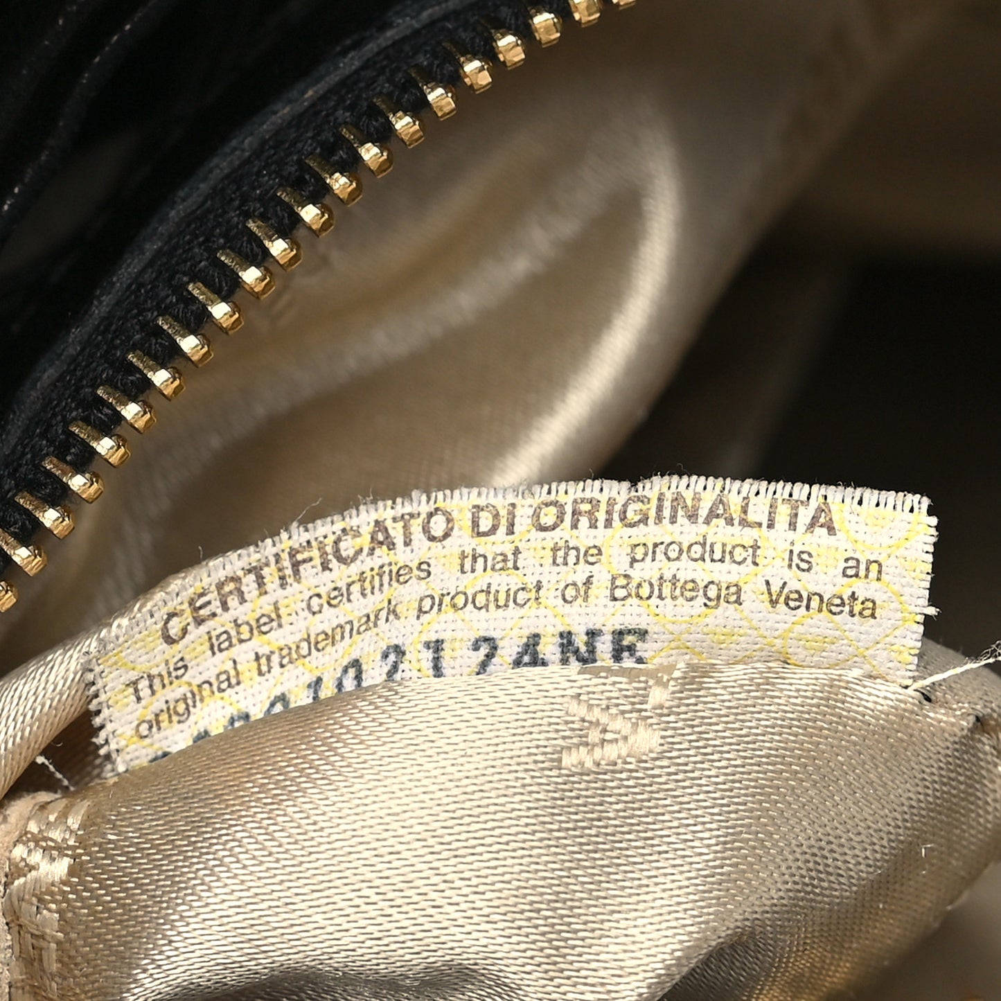 Nappa Intrecciato Drawstring Hobo Bag Black