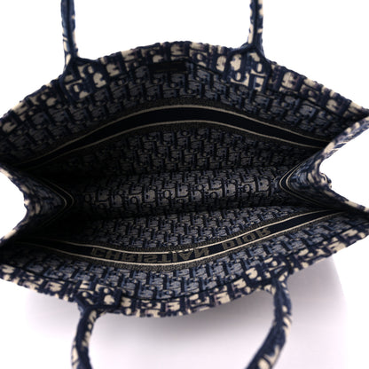 Christian Dior Oblique Book Tote Blue Multicolor 5 of 11