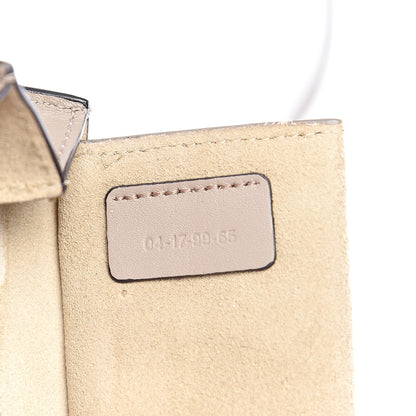 Chloe Suede Calfskin Mini Faye Bracelet Bag Motty Grey 6 of 9