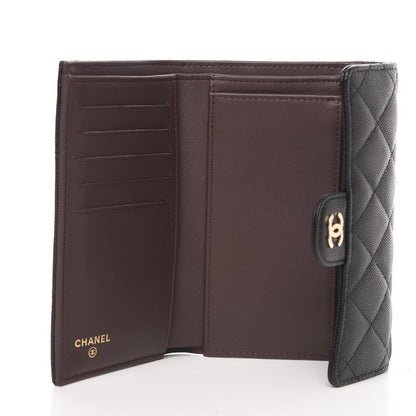 Chanel Caviar Quilted Small Flap Wallet Black 5 of 10