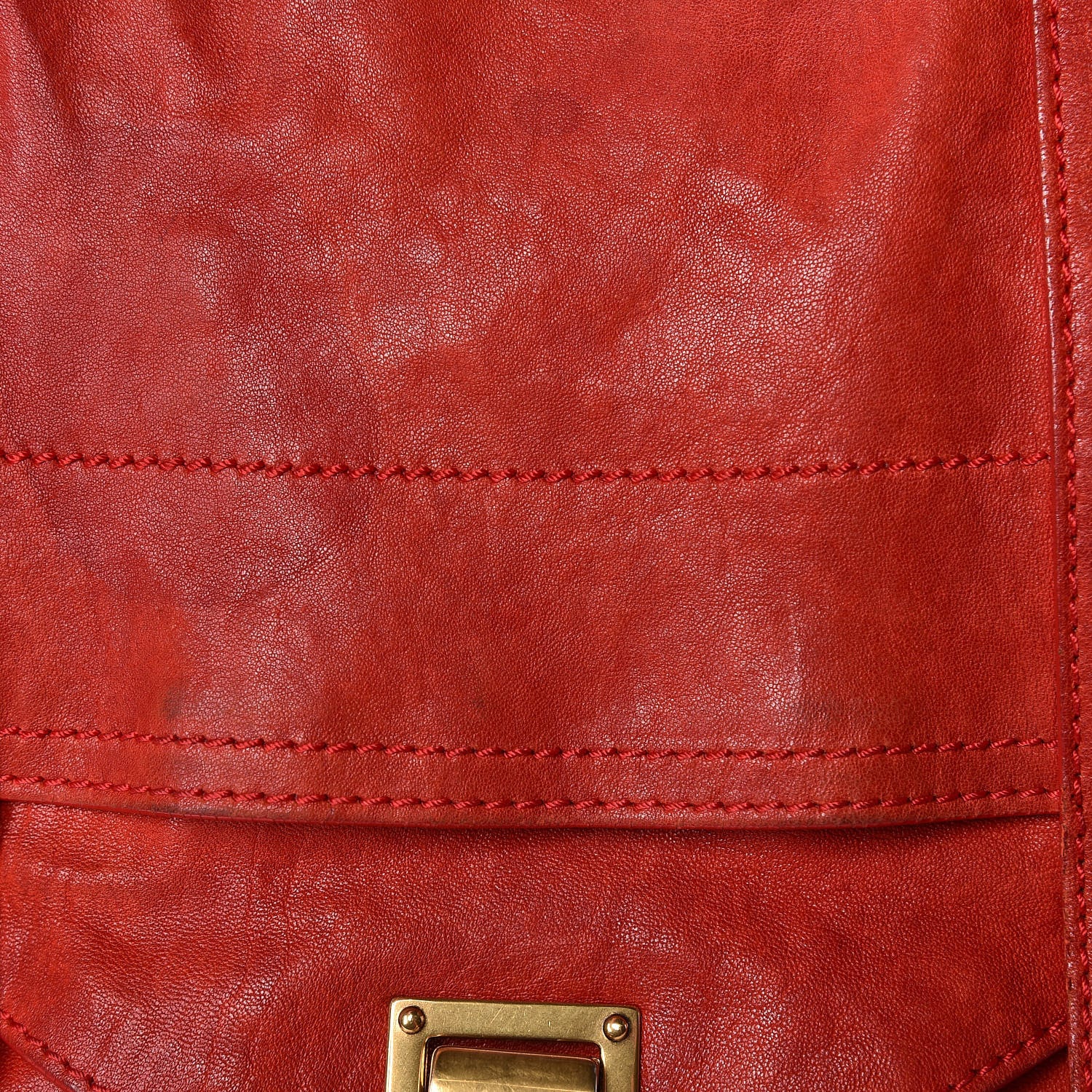 Proenza Schouler Lambskin PS1 Extra Large Satchel Lipstick Red 12 of 19