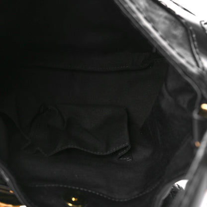 Gucci Calfskin Queen Bow Hobo Black 5 of 9