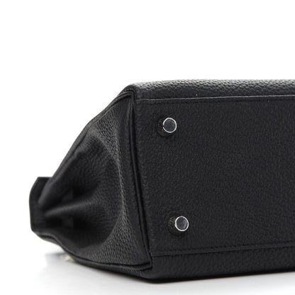 Hermes Togo Kelly Retourne 25 Black 9 of 10
