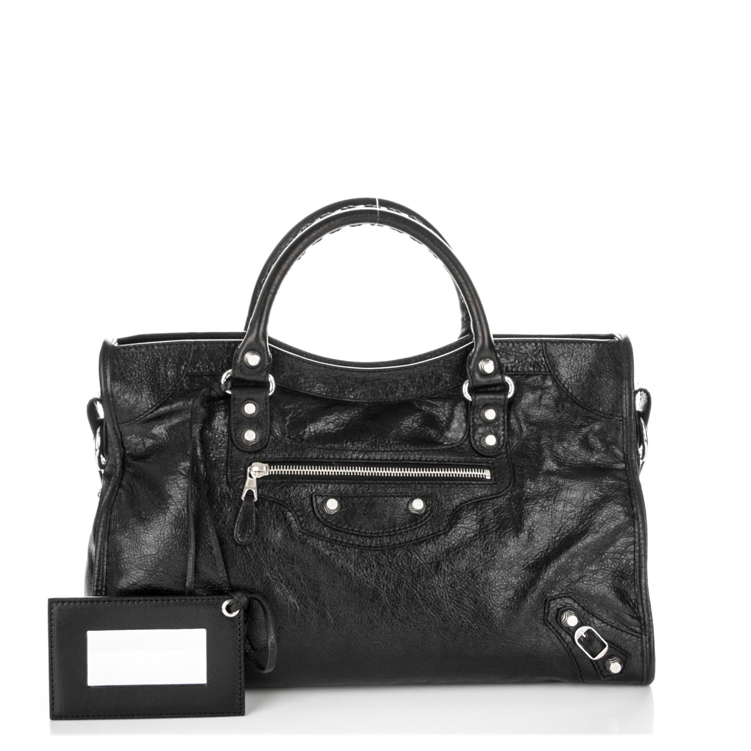 Balenciaga Agneau Giant 12 Silver Hardware City Black 1 of 7