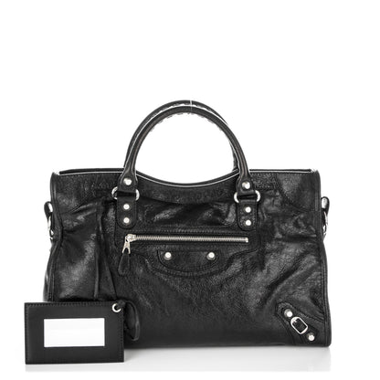 Balenciaga Agneau Giant 12 Silver Hardware City Black 1 of 7