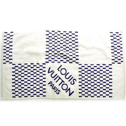 Louis Vuitton Cotton Damier Azur Gym Towel 1 of 6