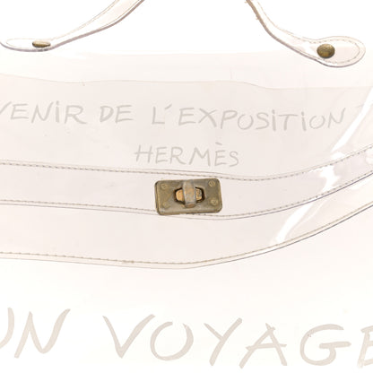 Hermes Vinyl Souvenir De L'Exposition Kelly Transparent 9 of 15