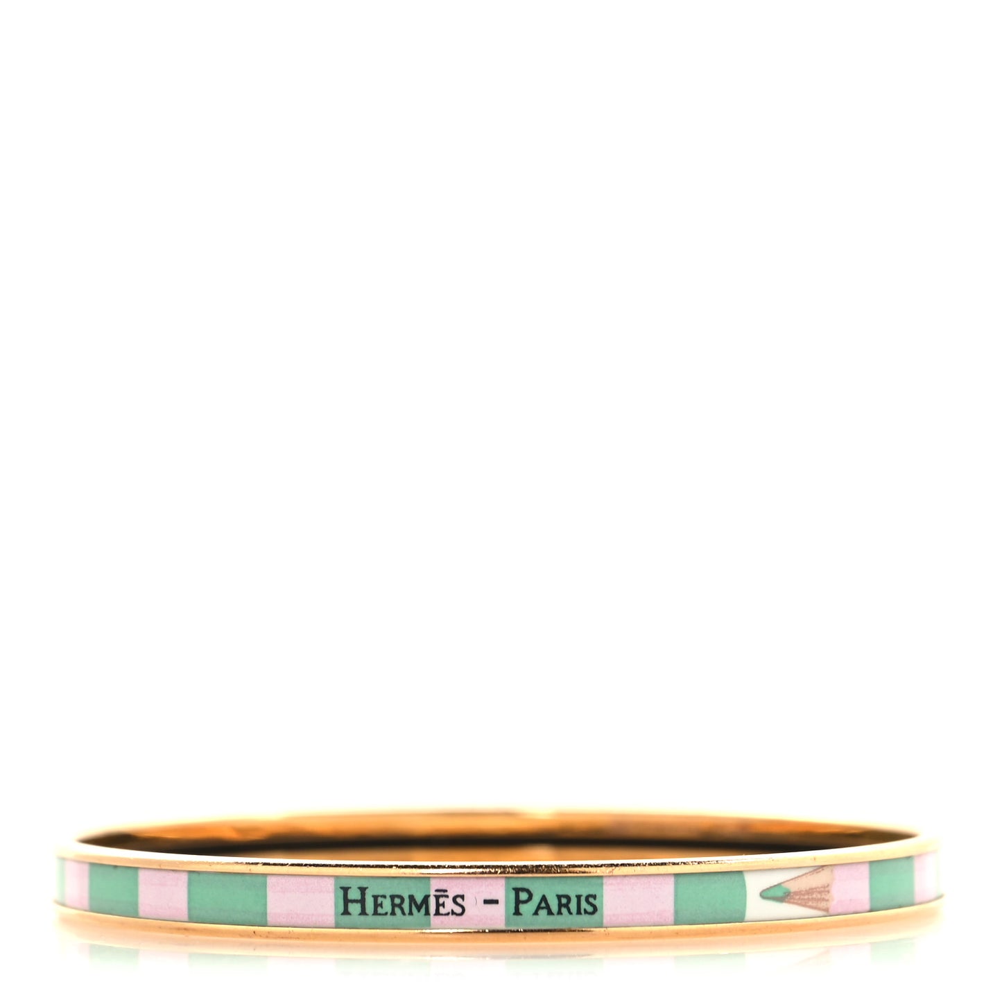 Enamel Extra Narrow A Vos Crayons Uni Bracelet  Aurore Rose