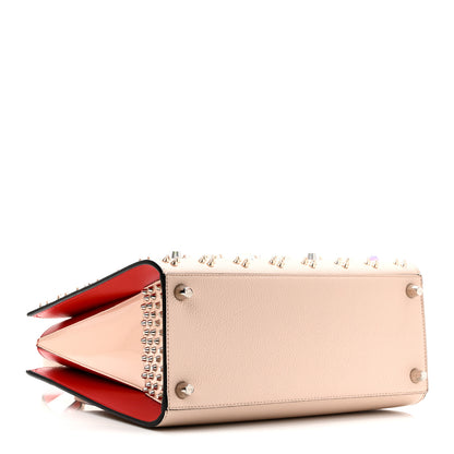 Christian Louboutin Grained Calfskin Spikes Loubinthesky Medium Paloma Ballerina 4 of 9