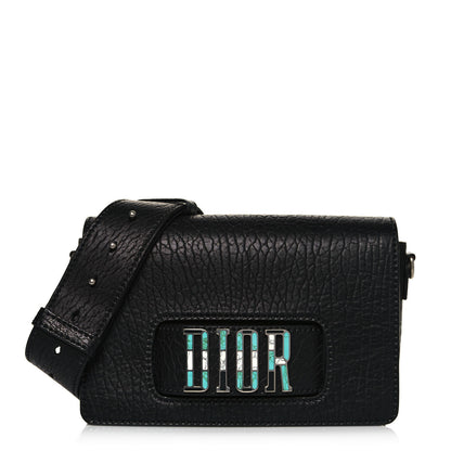 Christian Dior Canyon Grained Lambskin Dio(r)evolution Flap Bag Black 1 of 10