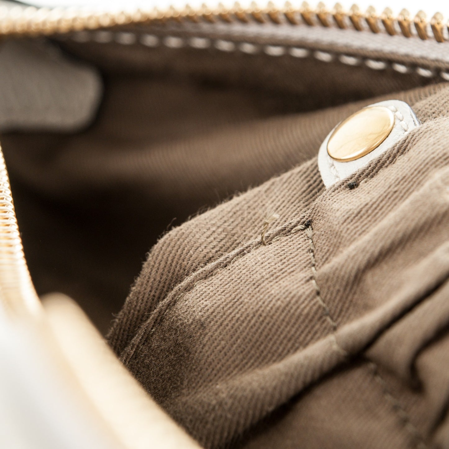 Calfskin Large Marcie Satchel Dove