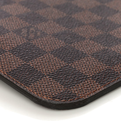 Louis Vuitton Damier Ebene Neverfull MM GM Pochette 9 of 10