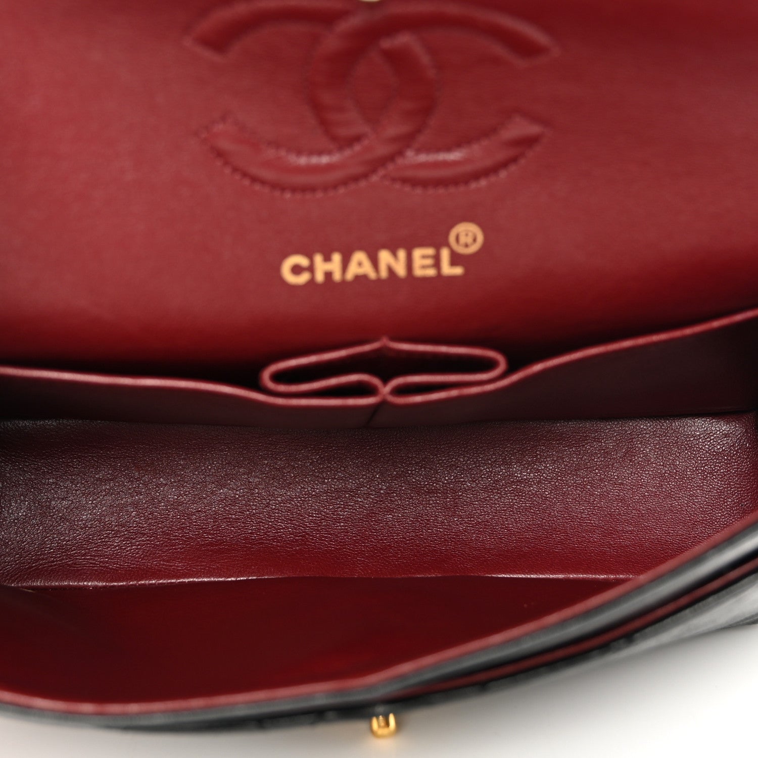 Chanel Lambskin Quilted Small Double Flap Black 5 of 14