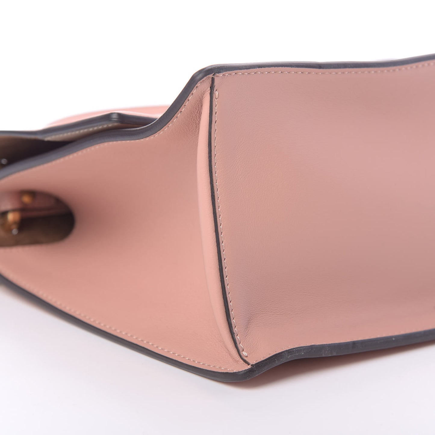 Vitello Grace Matte F is Fendi Kan U Shoulder Bag Rosa Bourbon