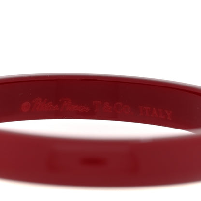 Tiffany Resin Paloma Picasso Bangle Bracelet Red 4 of 4