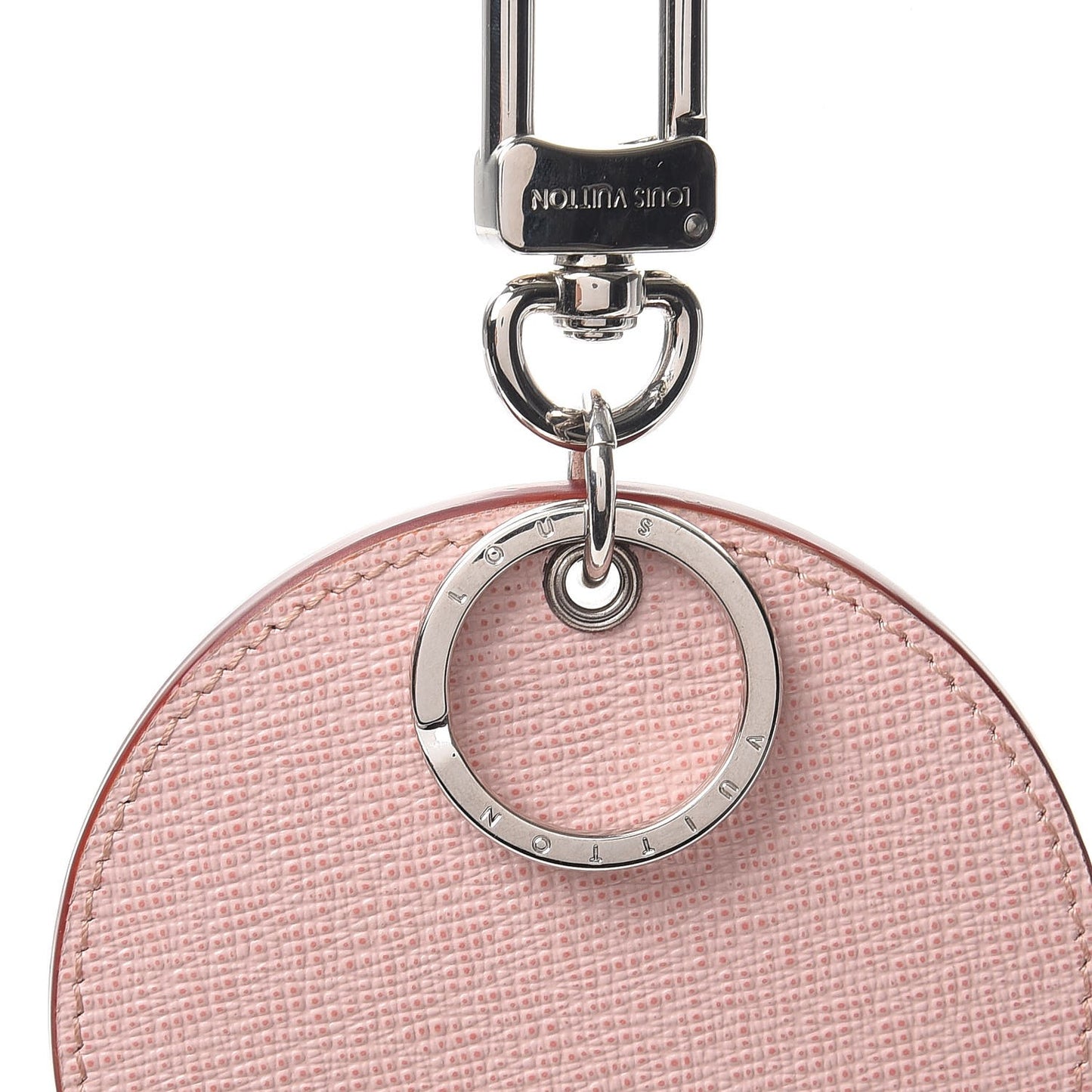 Epi Exotic Birds Bag Charm Key Ring Crystal Pink