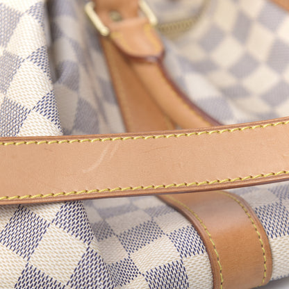 Louis Vuitton Damier Azur Keepall Bandouliere 55 7 of 13