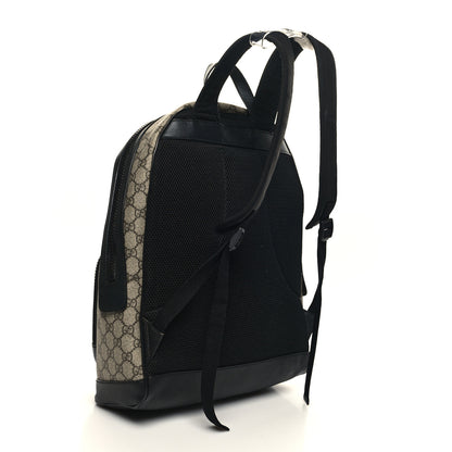 Gucci GG Supreme Monogram Medium Backpack Black 2 of 10