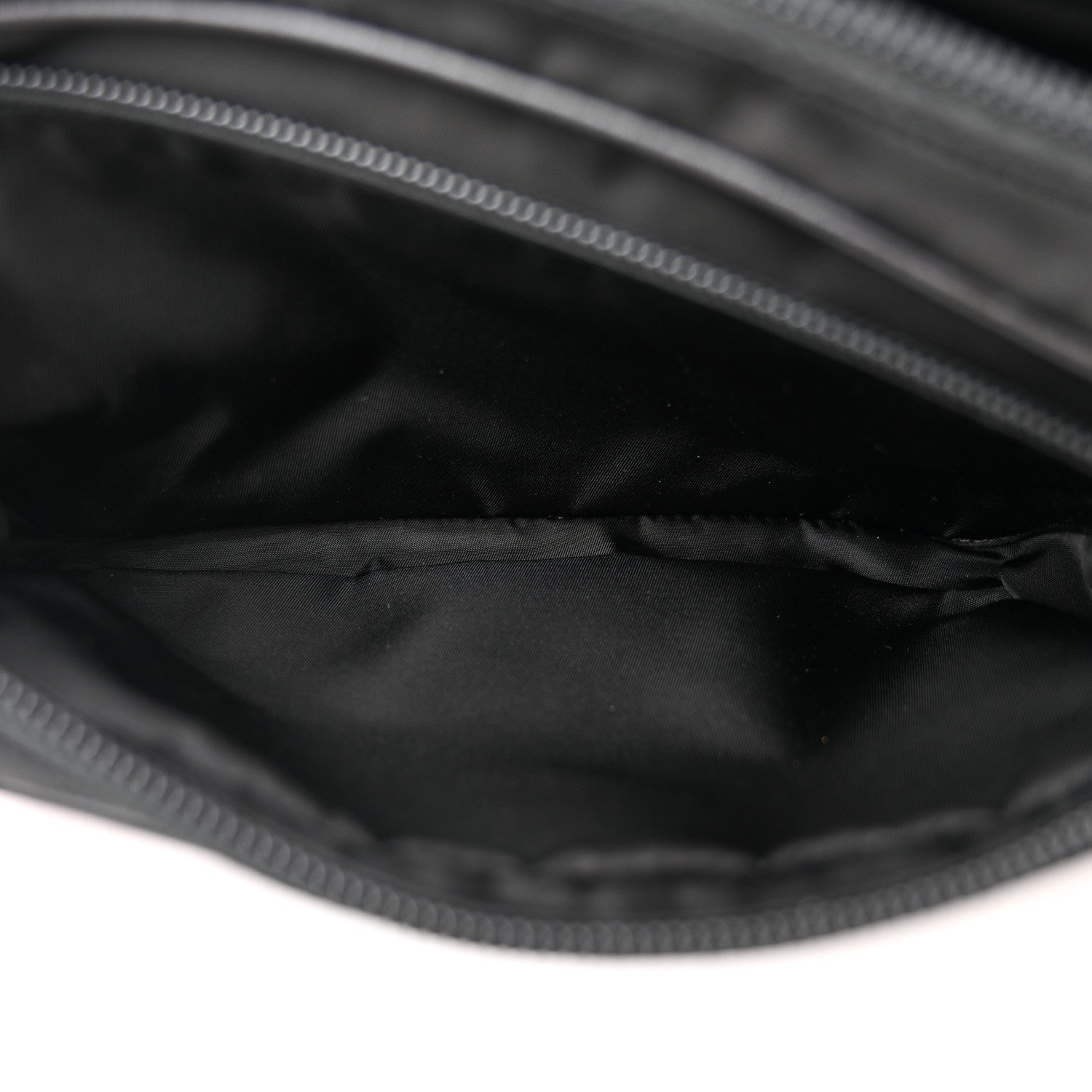 Prada Tessuto Nylon Saffiano Belt Bag Black 6 of 12