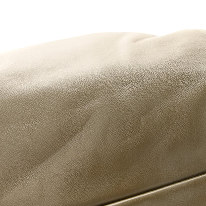 Bottega Veneta Smooth Butter Calf The Pouch Oversized Clutch Kaki Fondent 8 of 9
