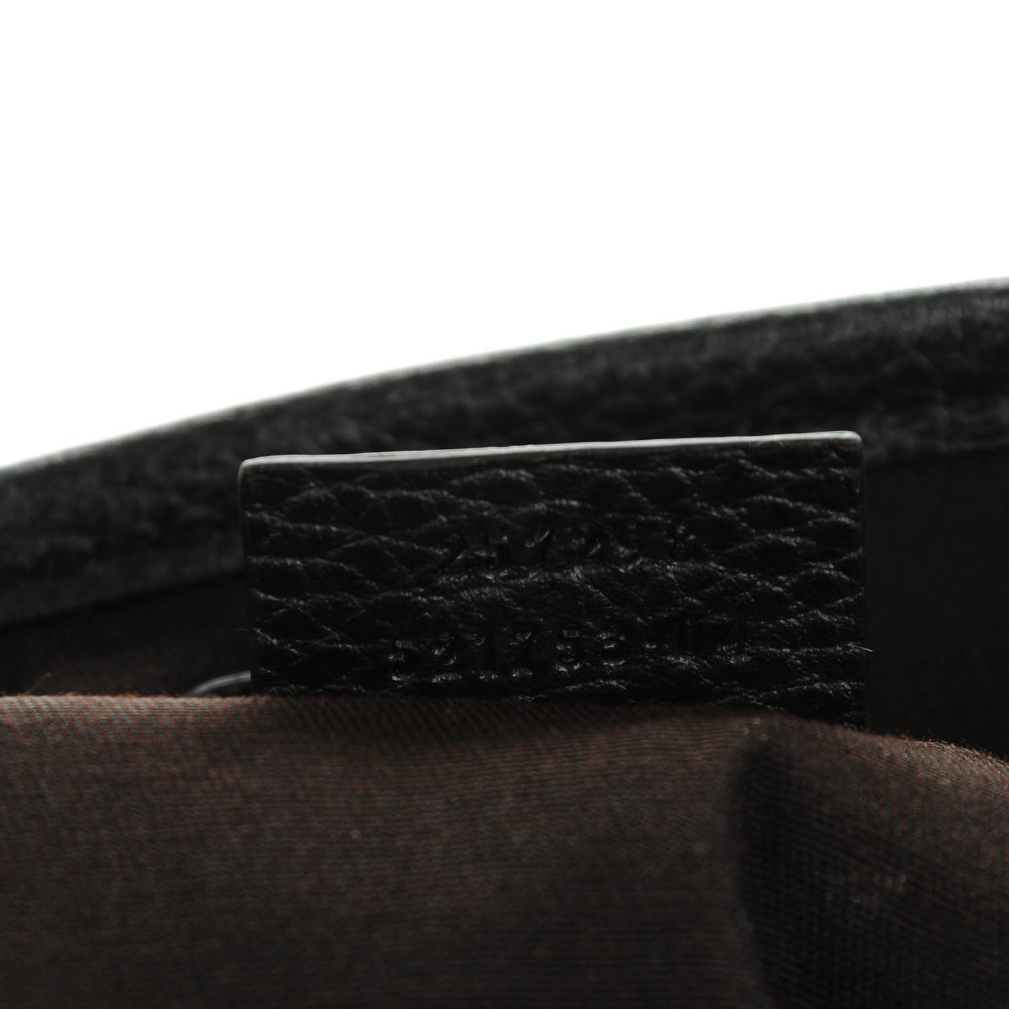Crystal Monogram Travel Bag Brown
