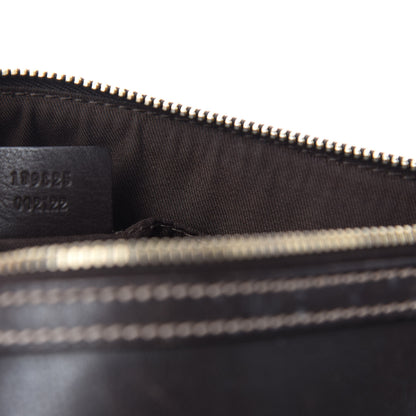 Gucci Monogram Trophy Satchel Ebony 10 of 11