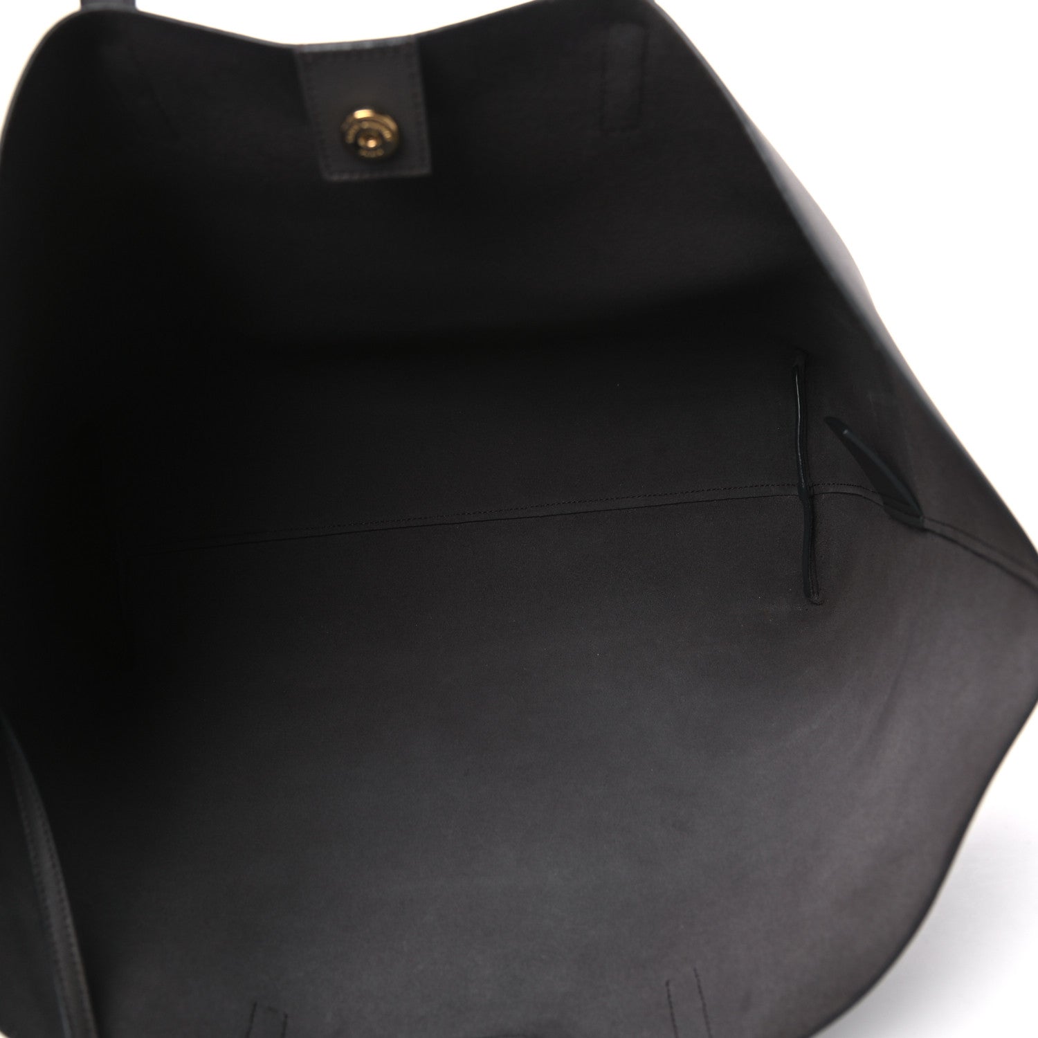 Saint Laurent Calfskin Large Shopping Tote Pebble 6 of 16